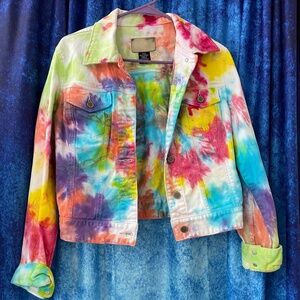 COPY - Tie Dye Calvin Klein Jean Jacket